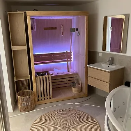 Apartment Cocooning - Room, Balneo, Sauna